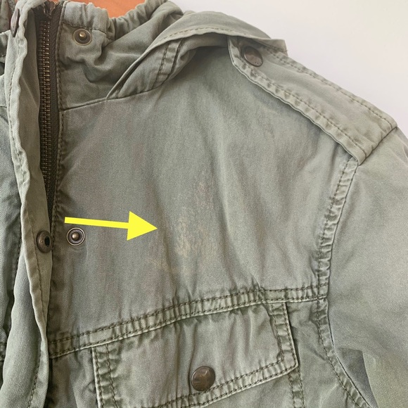 ARITZIA | THICK CLASSIC TALULA TROOPER ANORAK ARMY CARGO VINTAGE JACKET - Picture 7 of 11